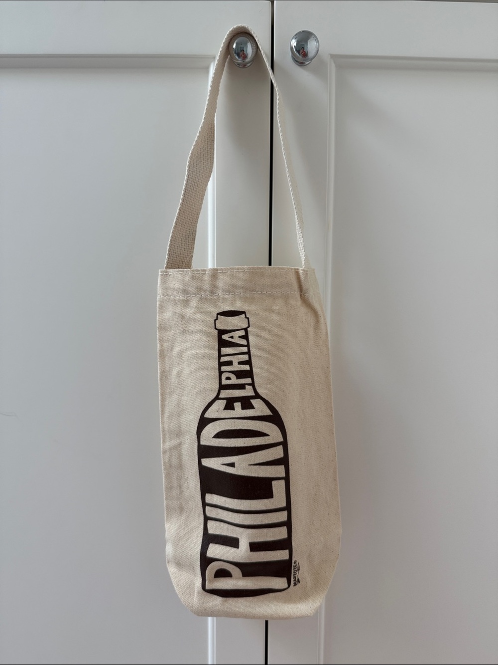 Canvas Wine Tote - from MapTotes